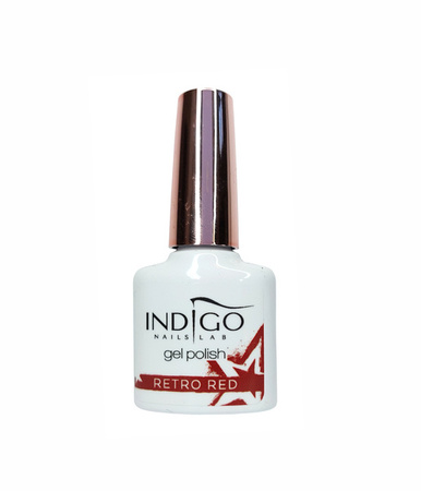 Indigo Lakier hybrydowy Retro Red 7ml