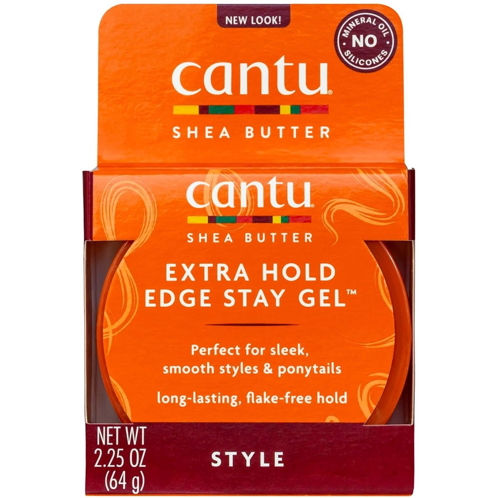 Cantu Shea Butter Extra Hold Edge Stay Gel 64g