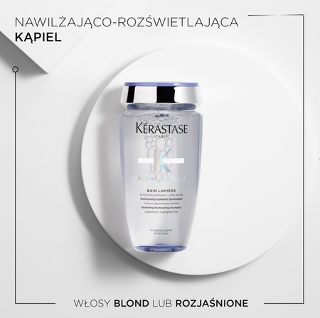 Kérastase Blond Absolu Lumiere nawilżająco-rozświetlająca kąpiel do włosów blond 250ml