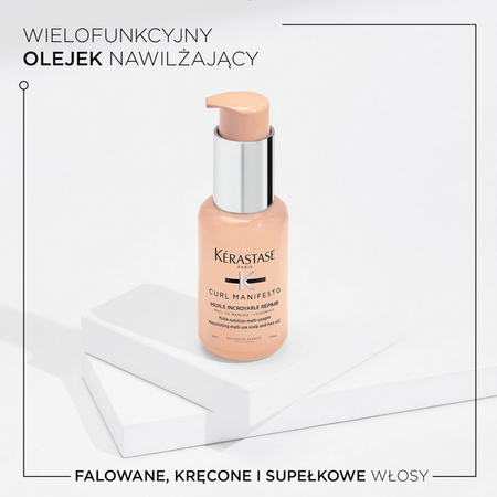 Kérastase Curl Manifesto odżywczy olejek do włosów kręconych i falowanych 50 ml