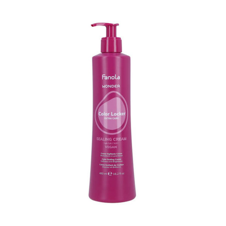 Fanola Wonder Color Locker Sealing Cream do włosów farbowanych 480ml