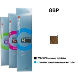 Goldwell Colorance Farba do włosów 60ml 8-BP - jasny blond beżowy perłowy