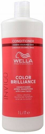 Wella Invigo Color Brilliance odżywka do włosów grubych ochrona koloru i wygładzenie 1000ml