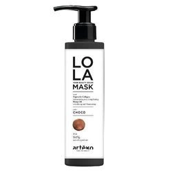 Artego LOLA Your Beauty Color Mask Chocolate maska koloryzująca czekoladowa do włosów brązowych, 200 ml