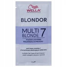Wella Blondor proszek rozjaśniający do włosów profesjonalny szybkie działanie 30g