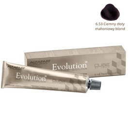 Alfaparf EOC CUBE 6.53 Farba do włosów jasny czerwony złoty brąz 60ml