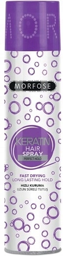 Morfose Keratin Hair Spray Lakier do włosów 250ml