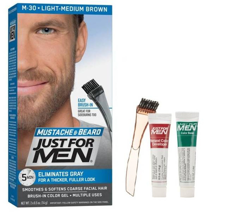 Just For Men Color Gel Farba do włosów jasny średni brąz M30 28g