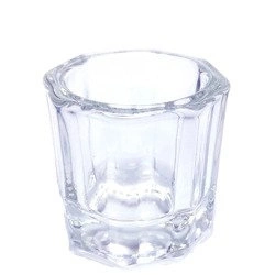 Naczynko szklane kieliszek na liquid, hennę