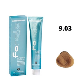 Fanola farba do włosów 100ml 9.03 - bardzo jasny blond złoty naturalny