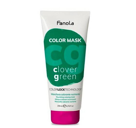 Fanola Color maska do włosów zielona 200ml