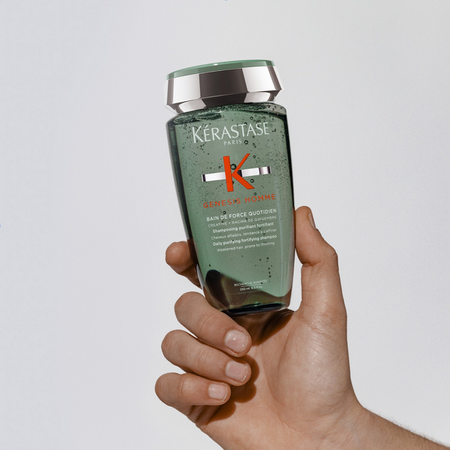 Kérastase Genesis Homme oczyszczająco-wzmacniająca kąpiel do włosów przerzedzających się dla mężczyzn 250ml