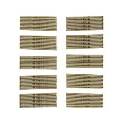 Wsuwka karbowana złote(100szt)