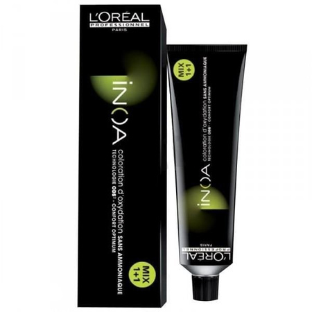 Loreal Inoa 5.4 farba bez amoniaku do włosów 60ml - jasny miedziany brąz