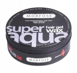 Morfose Wax Super Aqua Black czarna super wodna pasta woskowa 150ml