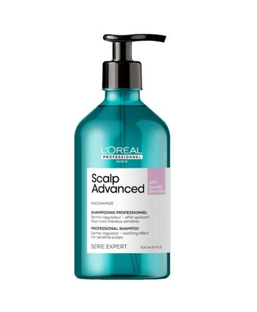L'Oreal Scalp Advanced Szampon kojący do skóry głowy 500ml