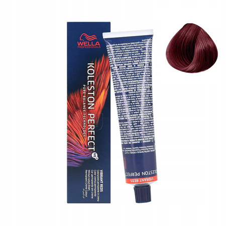 Wella Koleston Perfect Me+ 66/55 farba do włosów 60ml - ciemny blond intensywny czerwono-fioletowy