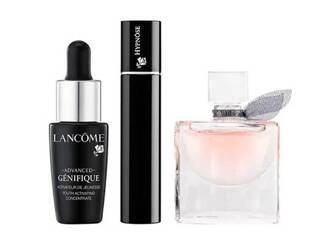 Lancome zestaw serum 7ml + mascara 2ml + parfum 4ml