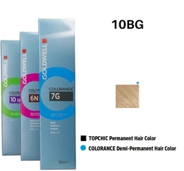 Goldwell Colorance farba do włosów 10-BG jasny blond beżowo-złoty naturalne rozświetlenie 60 ml