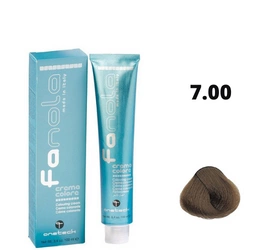 Fanola farba do włosów 7.00 blond naturalny głęboki, pełniejsze krycie i intensywność, 100 ml