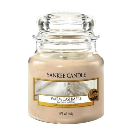 Yankee Candle Warm Cashmere mała świeca 104g