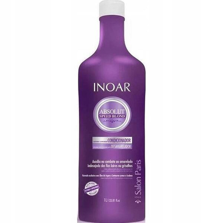 INOAR Absolut Speed Blond odżywka do włosów blond 1000ml