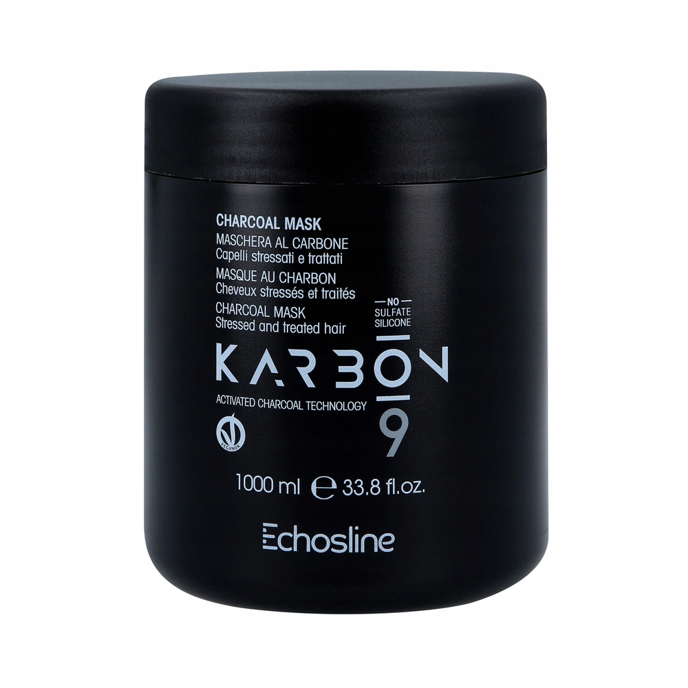 ECHOSLINE KARBON 9 Charcoal Maska 1000ml