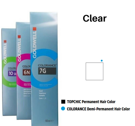 Goldwell Colorance farba do włosów CLEAR bezbarwna do rozcieńczania i nadawania połysku 60 ml