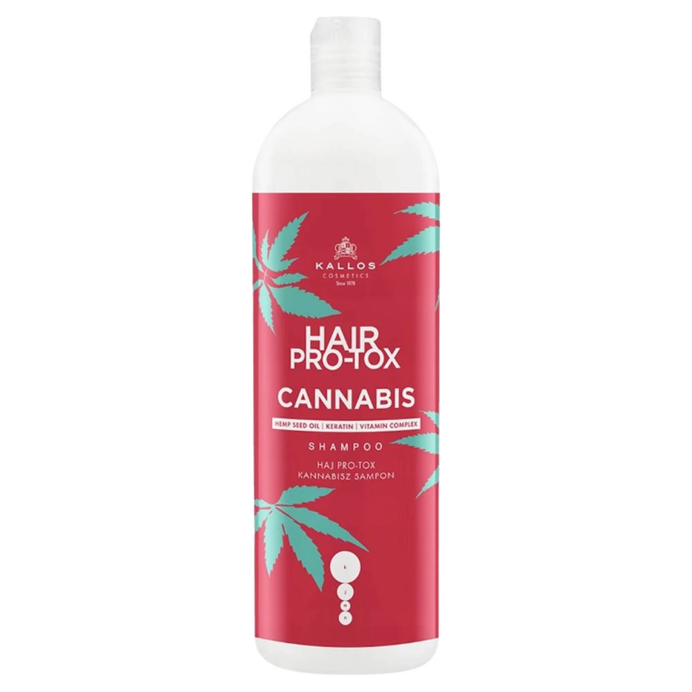 Kallos Hair Pro-Tox Cannabis Shampoo 1000ml
