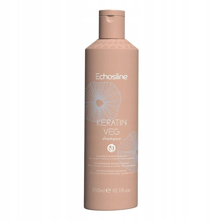 ECHOSLINE KERATIN VEG Szampon 300ml
