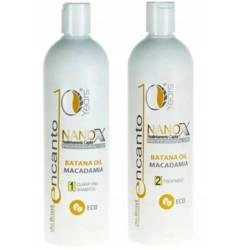 Encanto Nanox Regeneration Set zestaw odbudowujący do włosów zniszczonych, 2x236 ml