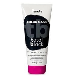 Fanola Color Maska Black CZARNA 200 ml