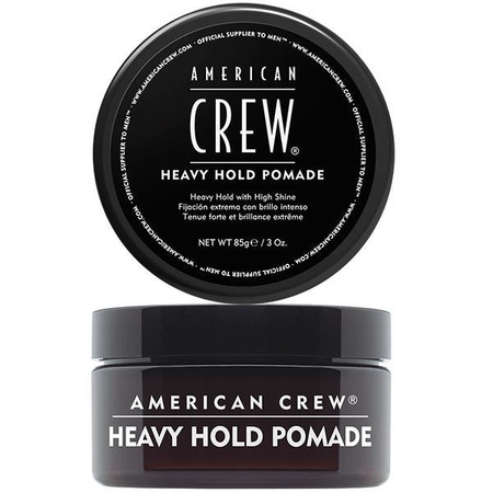 American Crew Heavy Hold Pomade pomada o bardzo mocnym chwycie do klasycznej stylizacji włosów, 85 g