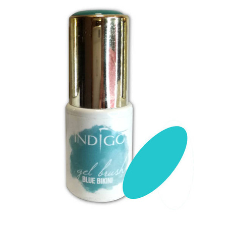 Indigo Blue Bikini Gel Brush 5 ml 