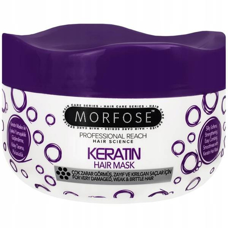 Morfose Keratin Purple Maska keratynowa do włosów 500ml