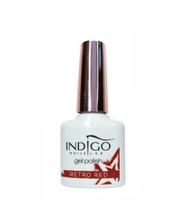 Indigo Lakier hybrydowy Retro Red 7ml