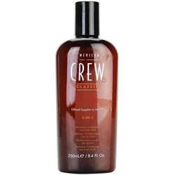 American Crew 3in1 Szampon odżwyka żel 250ml