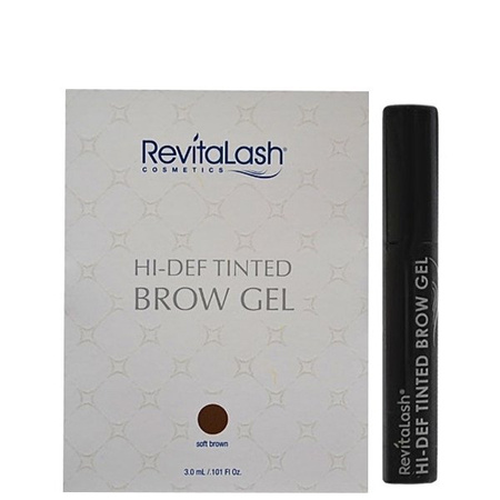 RevitaLash Hi-Def Tinted Soft Brown żel TESTER 3ml