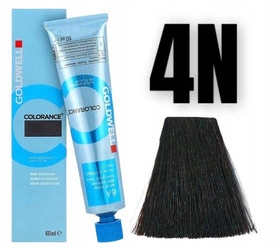 Goldwell Colorance farba do włosów 4-N 22 brąz naturalny klasyczny i równomierny 60 ml