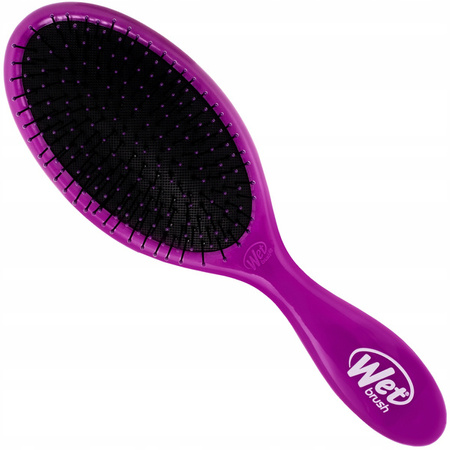 Wet Brush Original Detangler Purple klasyczna szczotka do włosów delikatne rozczesywanie fioletowa