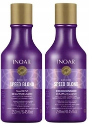 INOAR DUO Speed Blond szampon 250ml + odżywka 250ml