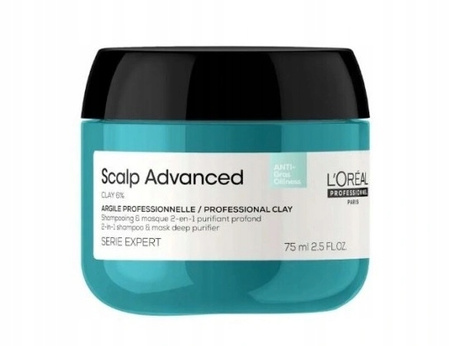 Loreal Scalp Advanced maska oczysz z glinką 75ml