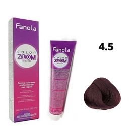 Fanola Farba Color Zoom 4.5 farba do włosów kasztanowy 100ml