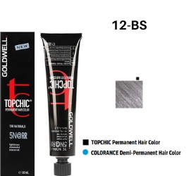Goldwell Topchic 12-BS farba do włosów 60ml - super jasny beżowy blond