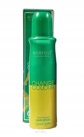 Morfose Change Colour Spray Zielony do żółtego 150ml