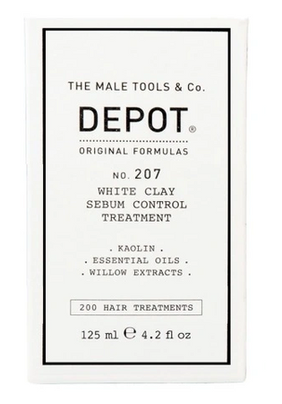 Depot NO. 207 White Clay Sebum Control Treatment 10ml