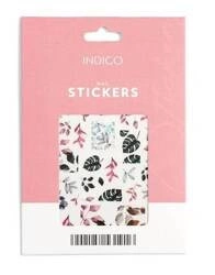 Indigo naklejki samoprzylepne do paznokci wzór 06 listki zdobienia nail art