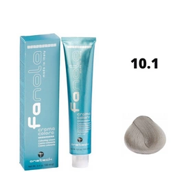 Fanola farba do włosów 10.1 platynowy blond popielaty, chłodna tonacja, 100 ml