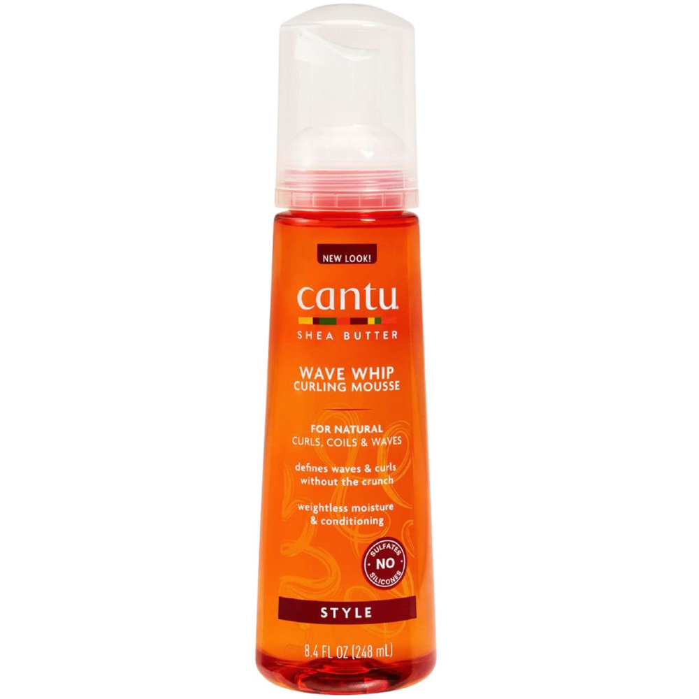 Cantu Shea Butter Wave Whip Curling Mousse 248ml
