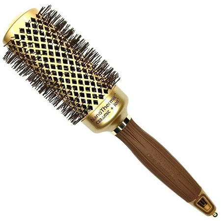 Olivia Garden Nano Thermic Square Shaper NT-S40 Szczotka termiczna kwadratowa, profesjonalna, prostowanie i modelowanie włosów długich